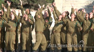 Israeli Christian soldiers.